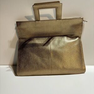 P Sherrod & Co Gold Jennifer Tote